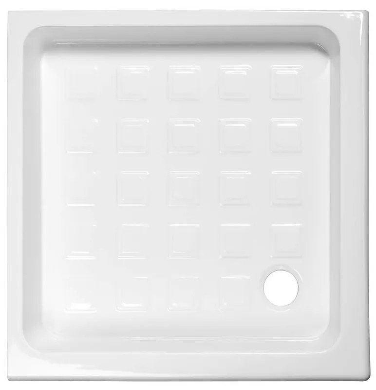 Kerasan Retro vierkante douchebak 90x90cm wit Origineel