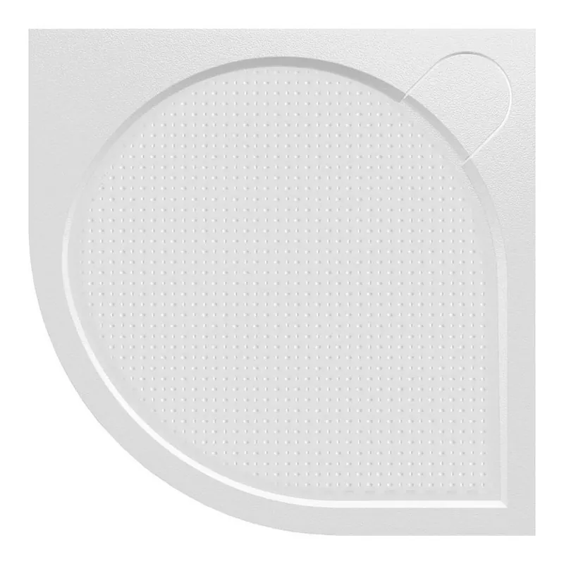 Gelco Arca kwartronde douchebak 90x90cm wit Merkproduct