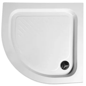 Aqualine Quadrant kwartronde douchebak 90x90cm wit Koopje