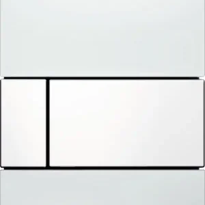 TECE Square II urinoir drukplaat glas wit toetsen wit Hete Deal
