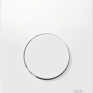 TECE Loop urinoir drukplaat wit toets wit Hoge Kwaliteit