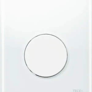 TECE Loop urinoir drukplaat glas wit toets wit Shop Nu