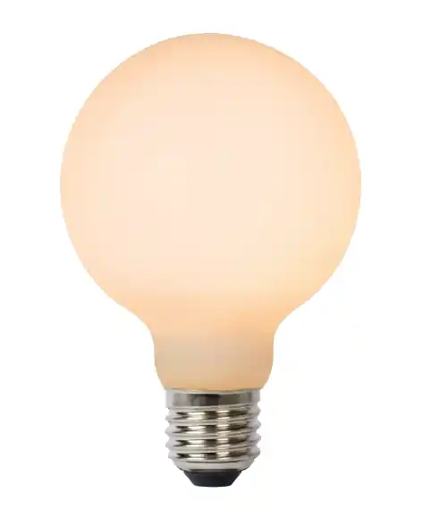 Lucide Bulb dimbare LED lamp 8W E27 2700K 8cm Trendy