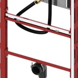 Gecertificeerd TECE Profil urinoir inbouwframe met drukspoelerbehuizing U1 112cm