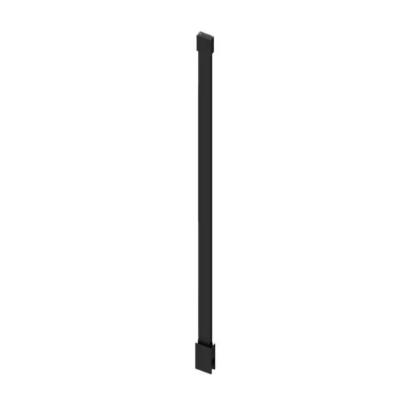 Saniclear Redro stabilisatiestang 120cm voor plafondbevestiging zwart mat Speciale Aanbieding