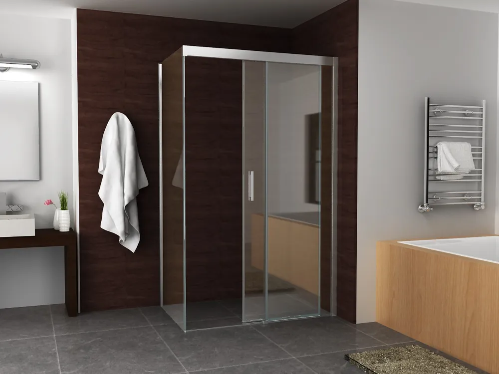 Must-Have SHOWMODEL: Mueller zijwand t.b.v. schuifdeuren 120x200 8mm NANO