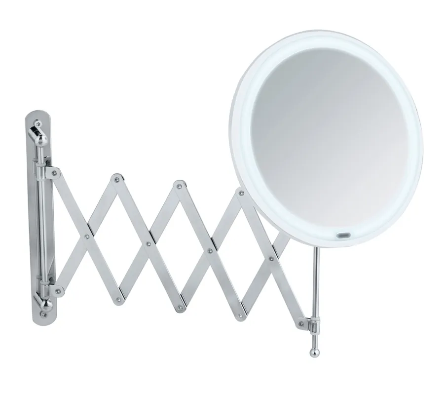 Wenko Barona make-up spiegel met LED-verlichting chroom Weekendaanbieding