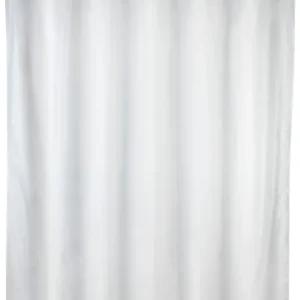 Wenko anti-schimmel douchegordijn 120x200cm polyester uni wit inclusief ringen Gratis Retour