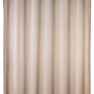 Superprijs Wenko anti-schimmel douchegordijn 180x200cm polyester uni beige inclusief ringen