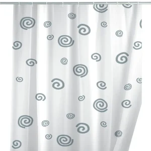 Budget Wenko douchegordijn 180x200cm slak inclusief ringen