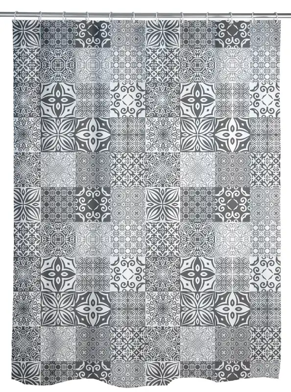 Populair Wenko douchegordijn 180x200cm Portugal inclusief ringen