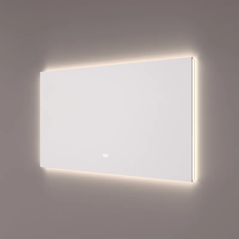 Beste Prijs Hipp Design 12500 spiegel 90x70cm met backlight en spiegelverwarming