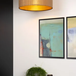 Voordeelprijs Lucide Magius plafondlamp 42cm E27 rotan