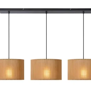 Koop Online Lucide Magius hanglamp 113x32cm E27 rotan