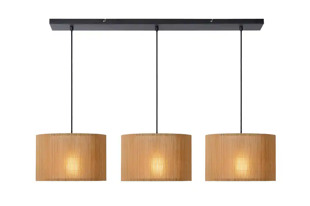Koop Online Lucide Magius hanglamp 113x32cm E27 rotan