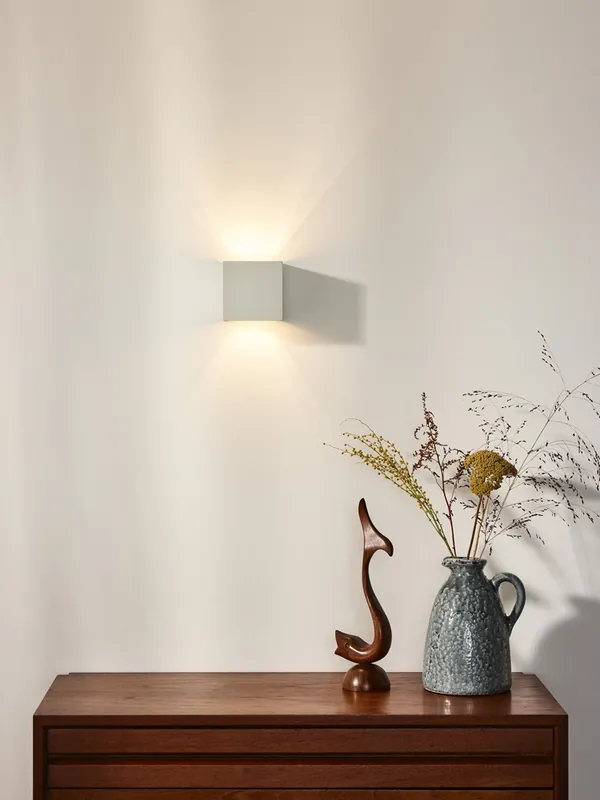 Wereldwijde Verzending Lucide Xio wandlamp 10x10cm G9 wit