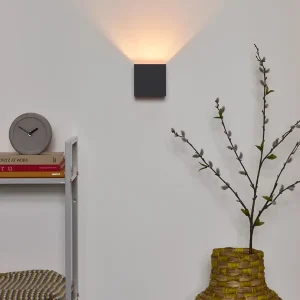 Lucide Xio wandlamp 10x10cm G9 grijs Trendy