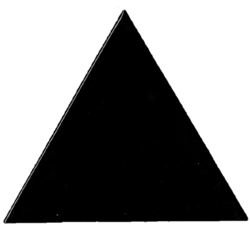 Speciale Aanbieding Terre d'Azur Cima wandtegel 11x13cm zwart glans - 34 stuks per doos
