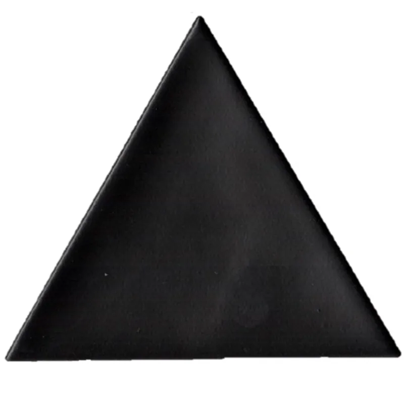 Terre d'Azur Cima wandtegel 11x13cm zwart mat - 34 stuks per doos Speciale Aanbieding