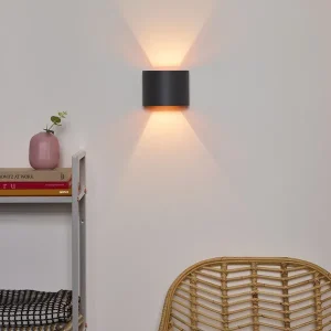 Lucide Xio wandlamp halfrond 10x10cm G9 grijs Topkwaliteit