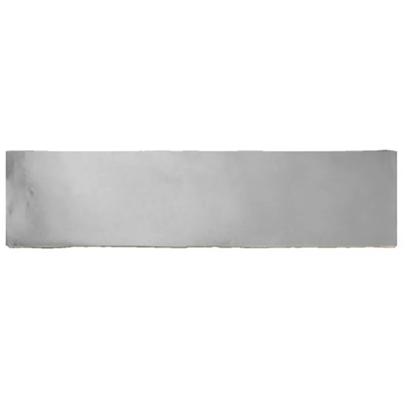 Snelle Levering Terre d'Azur Gerona Metal wandtegel 7.5x30cm zilver - 22 stuks per doos