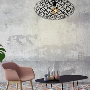 Bulkbestelling Lucide Wolfram hanglamp 65cm 1x E27 zwart