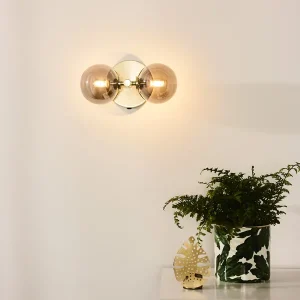 Lucide Tycho wandlamp 2x G9 goud mat Gratis Verzending