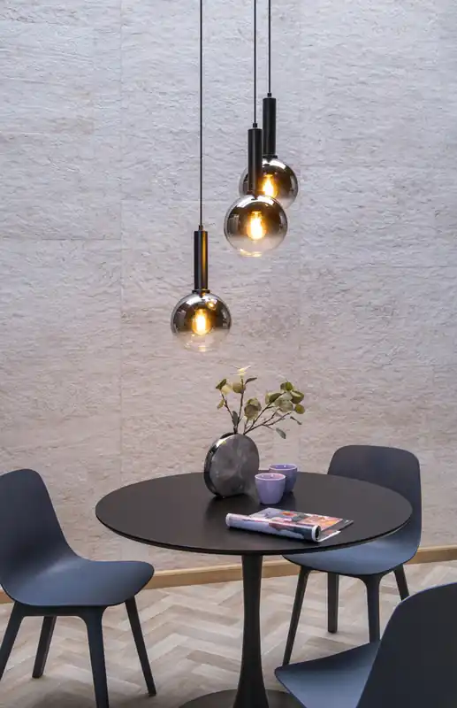 Direct Verzonden Lucide Marius hanglamp 48cm 3x E27 zwart