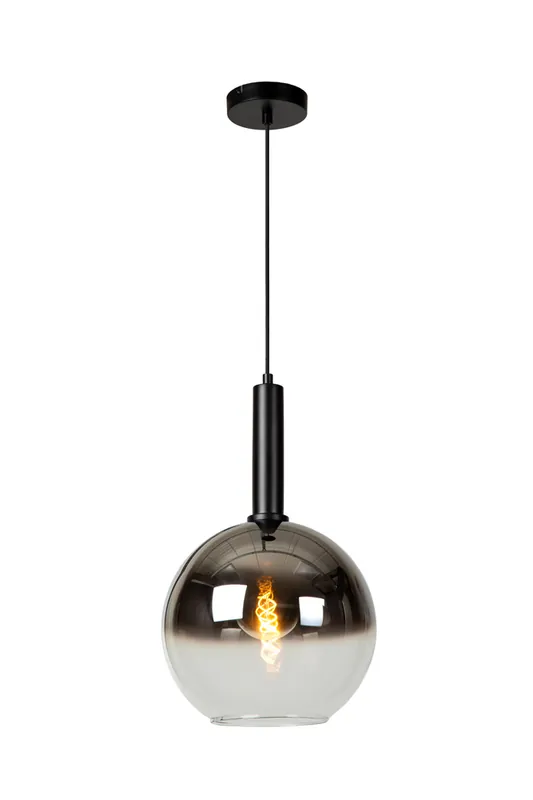 Gereduceerde Prijs Lucide Marius hanglamp 30cm 1x E27 zwart