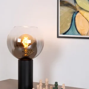 Lucide Marius tafellamp 20cm 1x E27 zwart Superprijs