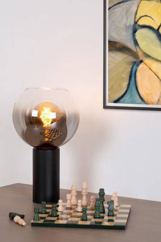 Lucide Marius tafellamp 20cm 1x E27 zwart Superprijs