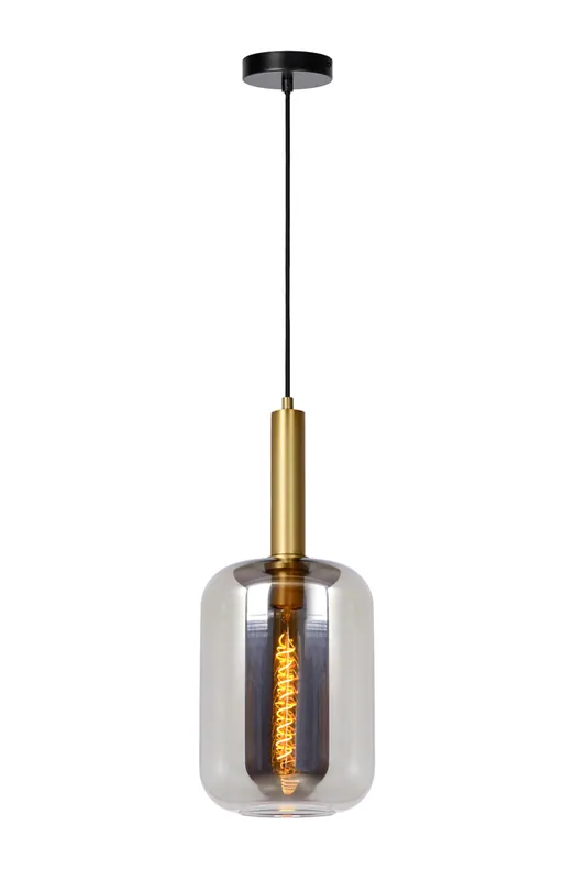 Lucide Joanet hanglamp 22cm 1x E27 zwart Bulkbestelling