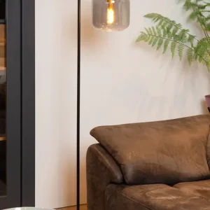 Gecertificeerd Lucide Joanet staande lamp 150cm 1x E27 zwart