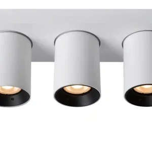 Lucide Nigel plafondlamp 3x 5W wit Alleen Vandaag
