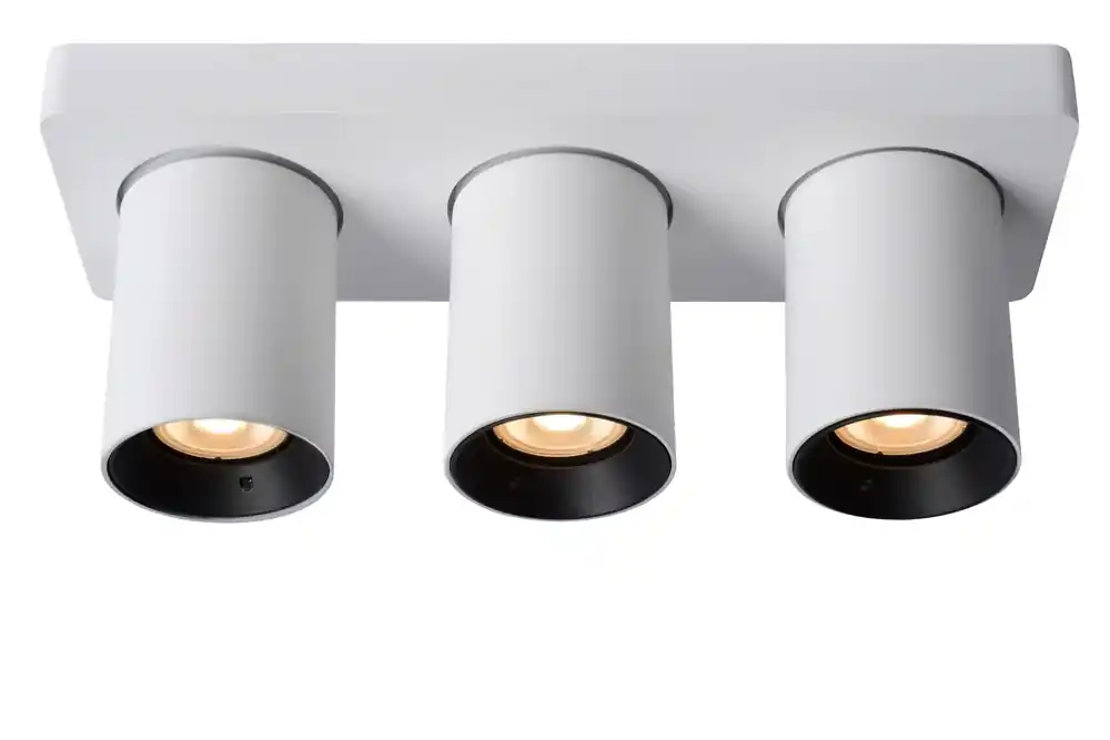 Lucide Nigel plafondlamp 3x 5W wit Alleen Vandaag