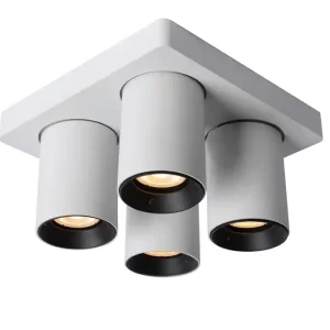 Goedkoop Lucide Nigel plafondlamp 4x 5W wit