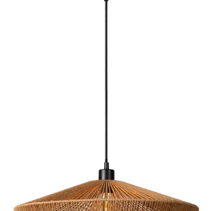 Professioneel Lucide Yunkai hanglamp 50cm E27 rotan