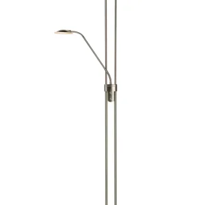Meest Verkocht Lucide Champion staande leeslamp chroom