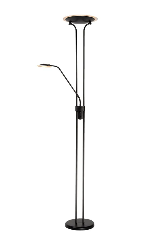 Lucide Champion staande leeslamp zwart Nieuwe Collectie