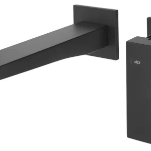Sapho Dimy inbouw wastafelkraan zwart mat Dagaanbieding