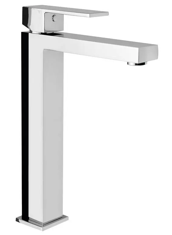 Sapho Latus wastafelkraan verhoogd chroom Must-Have