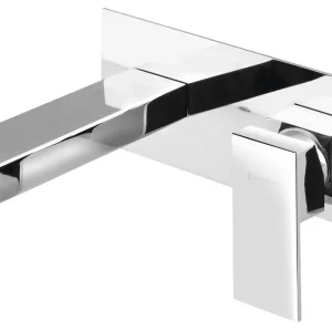 Professioneel Sapho Latus inbouw wastafelkraan 16.5cm chroom