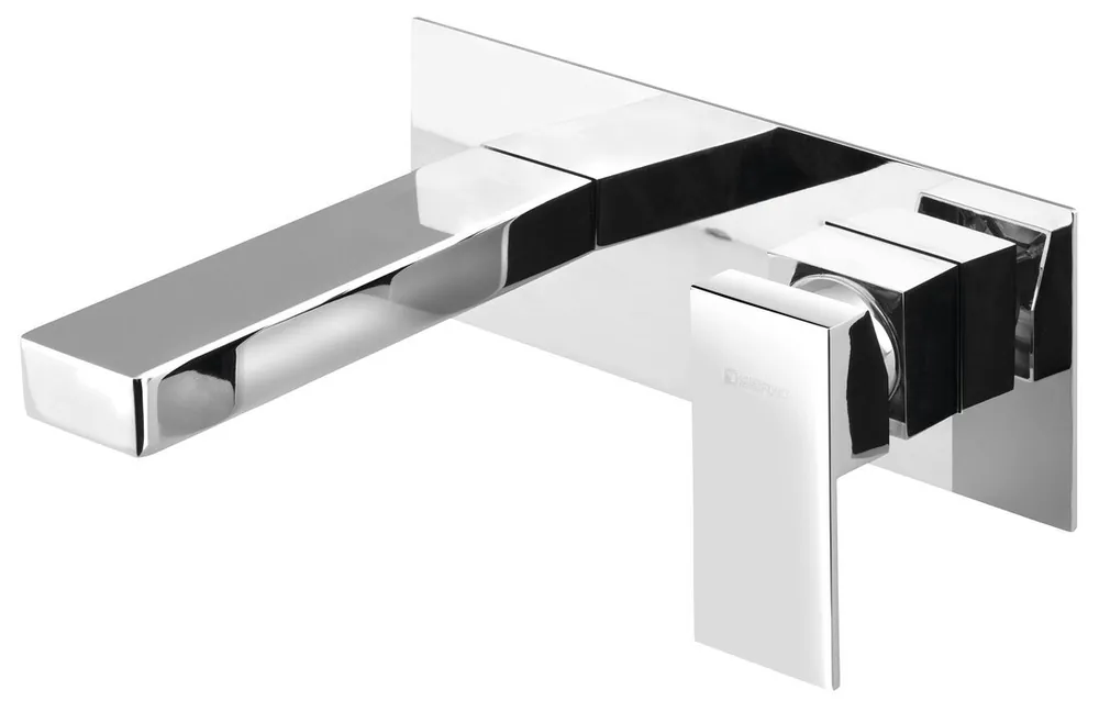 Professioneel Sapho Latus inbouw wastafelkraan 16.5cm chroom