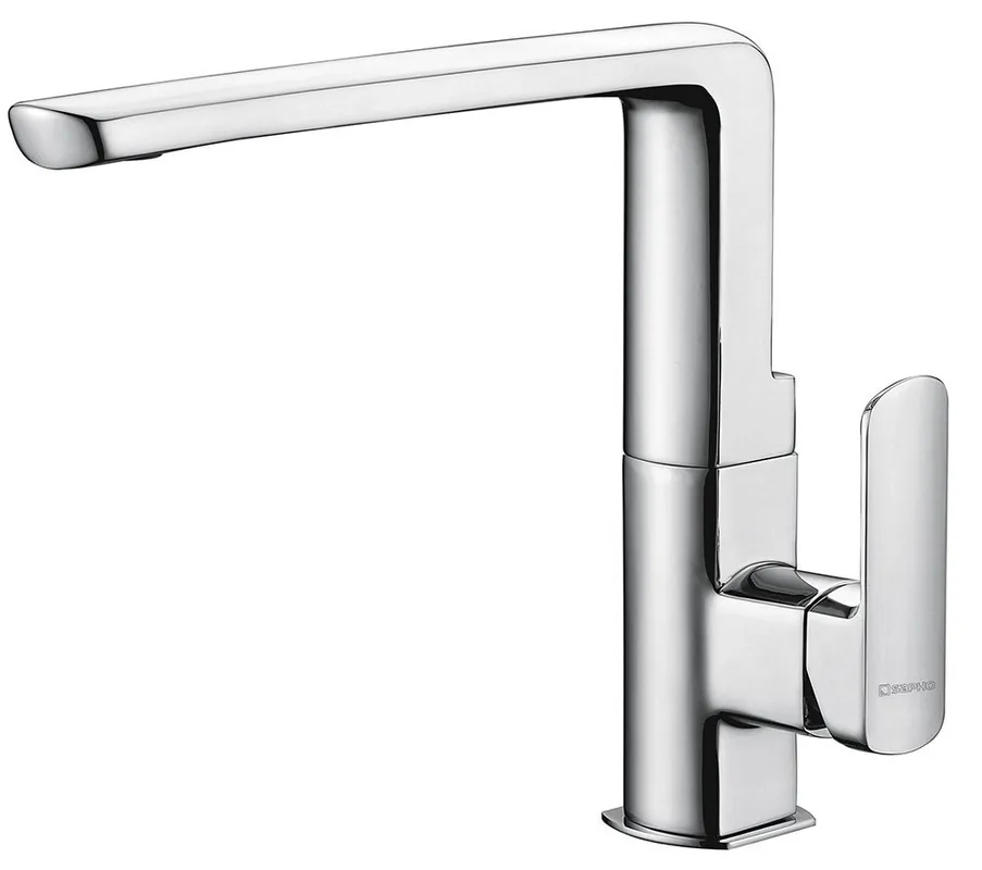 Sapho Mixona keukenmengkraan met draaibare uitloop chroom Limited Edition