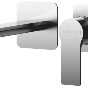 Sapho Pax inbouw wastafelkraan chroom Premium