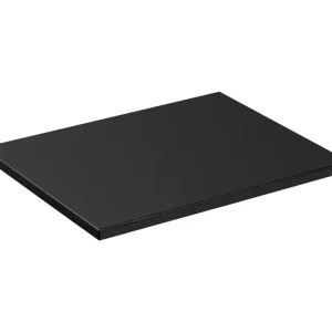 Comad Adele Black FSC wastafel toppaneel 60cm zwart mat Flitsaanbieding