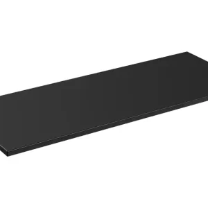 Comad Adele Black FSC wastafel toppaneel 120cm zwart mat Direct Beschikbaar
