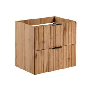 Uitverkoop Comad Adele Oak FSC onderkast met ribbelfront 60cm eiken