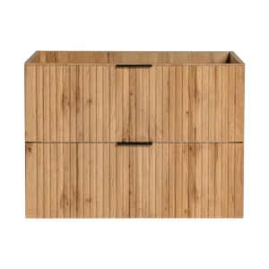 Uitverkoop Comad Adele Oak FSC onderkast met ribbelfront 80cm eiken