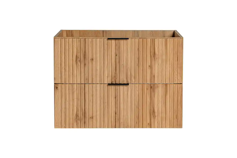 Uitverkoop Comad Adele Oak FSC onderkast met ribbelfront 80cm eiken